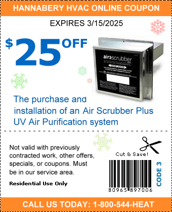 $25 off Air Scrubber Plus coupon