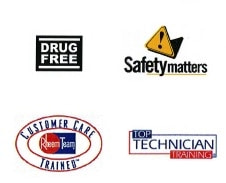 Safety Trained, Drug-free, Top technician