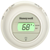 Honeywell T8775 Digital Round Non-Programmable Thermostat